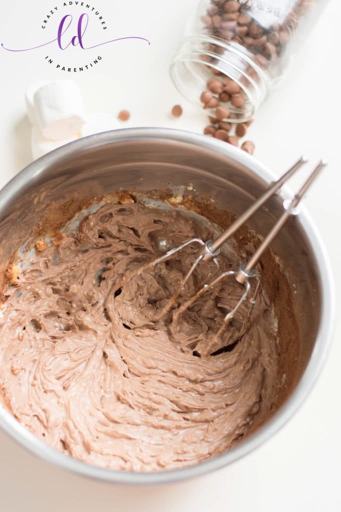 Homemade Chocolate Cheesecake from Scratch for S'mores Mini Cheesecakes